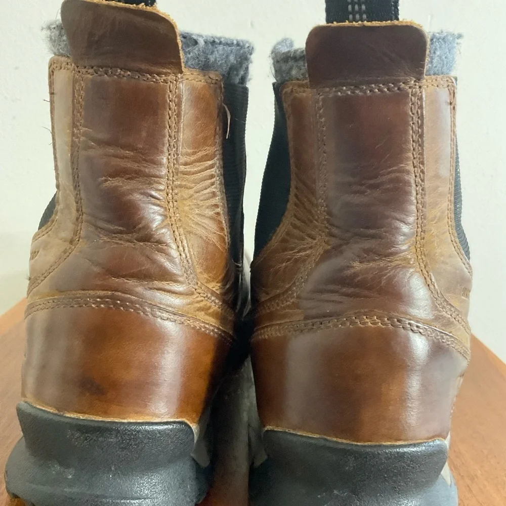 Sorel Men’s Size 11 Paxson Chukka Waterproof Boots Leather